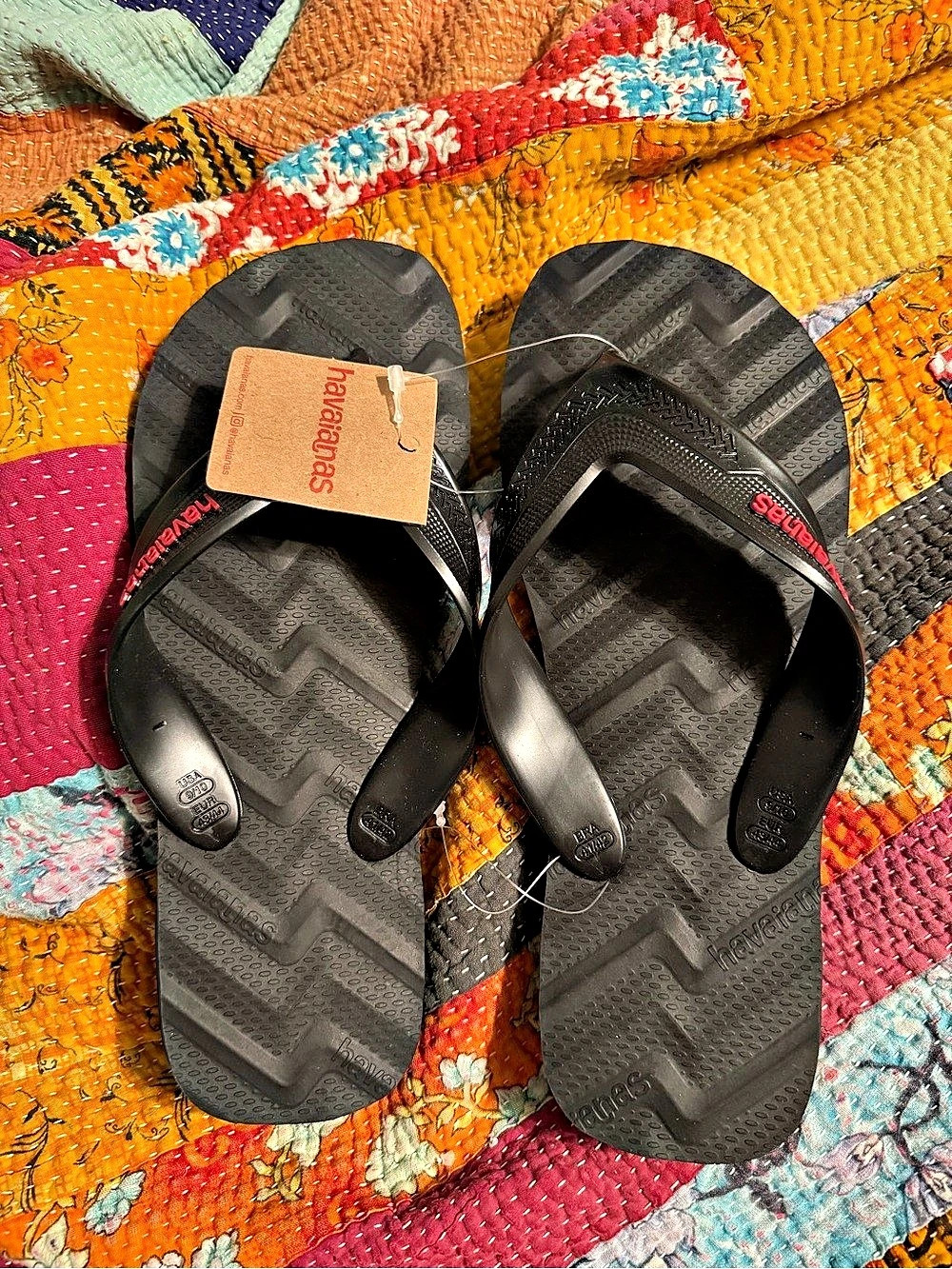 Havaianas Urban Craft Flip Flops Black US 9/10
